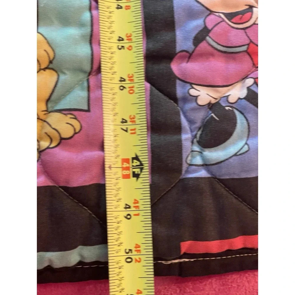 Vintage Dundee Disney Babies Crib Comforter BabyBlanket Mickey Pluto Minnie Bag5